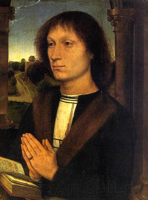 Hans Memling Portrait of Benedetto di Tommaso Portinari France oil painting art